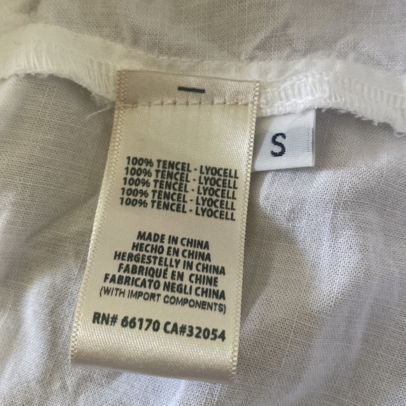 Cloth & Stone Women’s White Tank Top Size Small - Picture 5 of 5